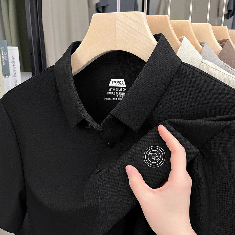 Men's Casual Short Sleeve Polo Shirt Colouronova