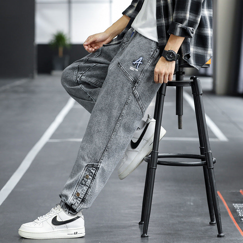 Men's Casual Straight Jeans Colouronova