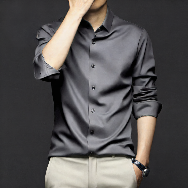 Men's Anti-Wrinkle Business Shirt Colouronova