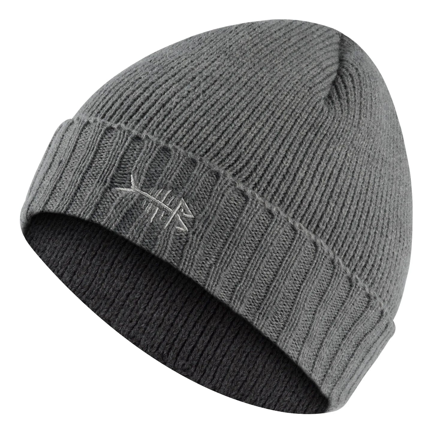 BASSDASH Winter Beanie Hats with Fleece Lining Thick Warm for Men Women Stretchy Fit Unisex Cuffed Knit Hat - Colouronova