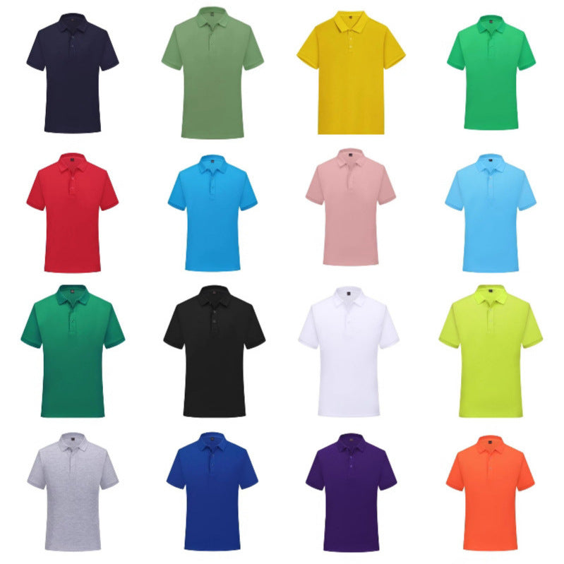 Short-sleeved polo shirt for men's summer workwear Colouronova