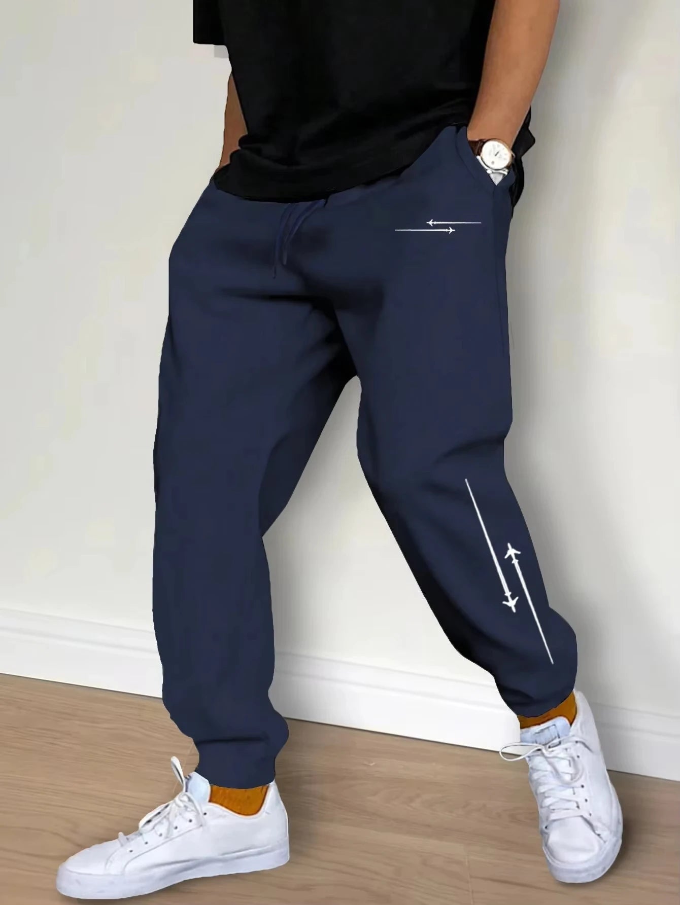 Trousers Fashion Versatile Quality Casual Mens Sweatpants Tracksuit Daily Printing Sale Gym Jogging Pants Comfortable Soft Sport - Colouronova