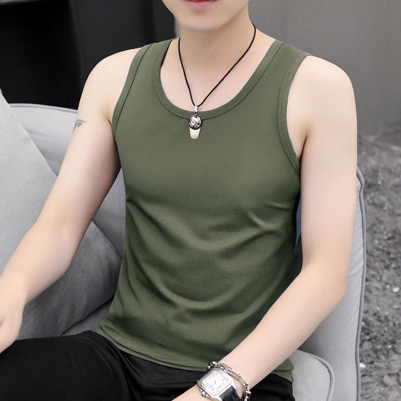 Mens Slim Fit Sports Vest Colouronova