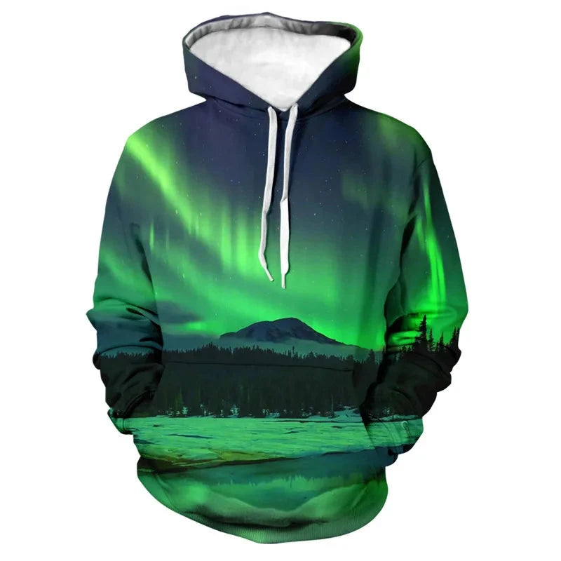 2024 Four Seasons Spring/Summer Autumn/Winter New Men's 3D Printing Starry Sky Nebula Men's Hat 3D Digital Printing Colouronova