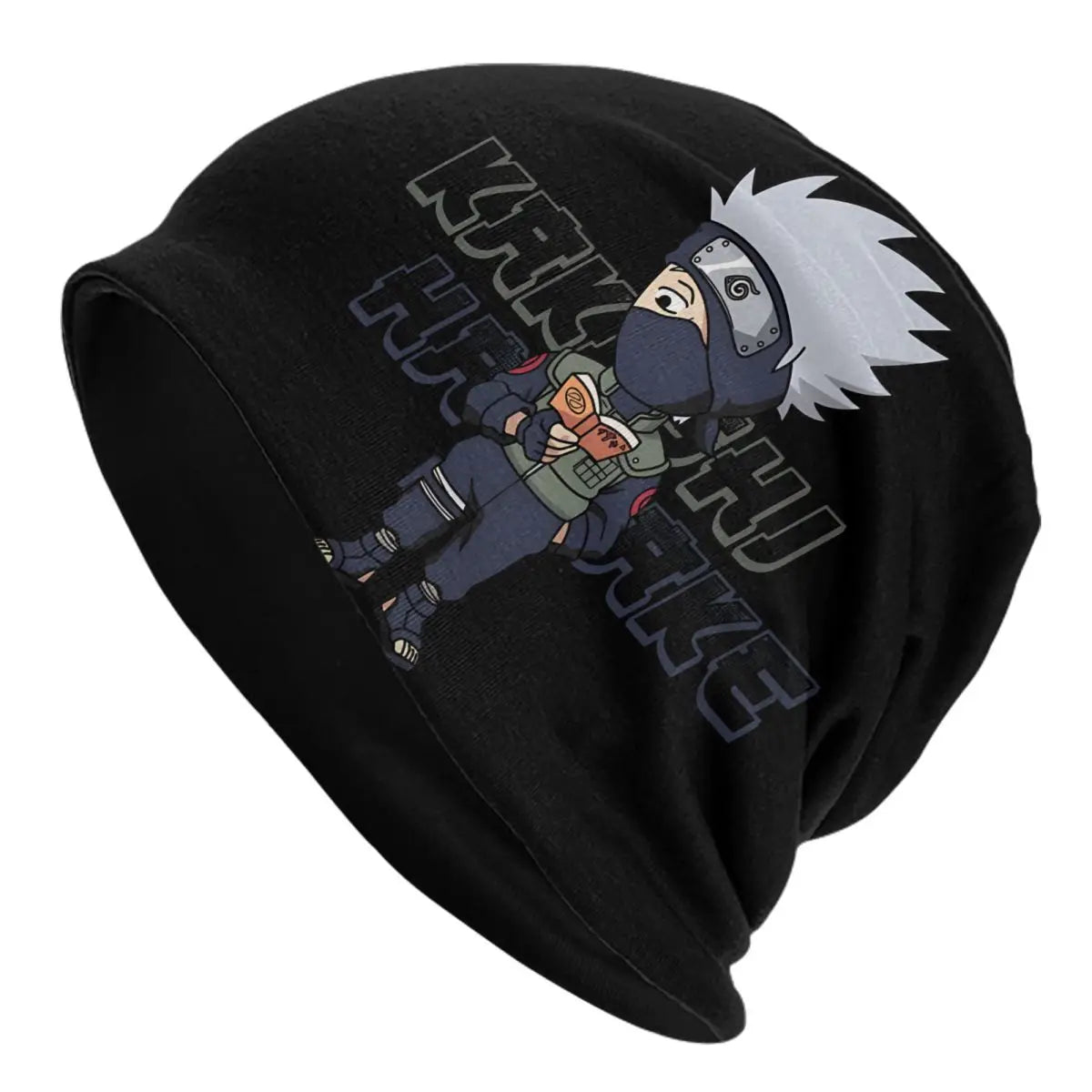 Unisex Chemo Beanie Skullies Narutos Anime Uzumaki Cartoon Outfit Fall Winter Warm Bonnet Knitting Hats - Colouronova