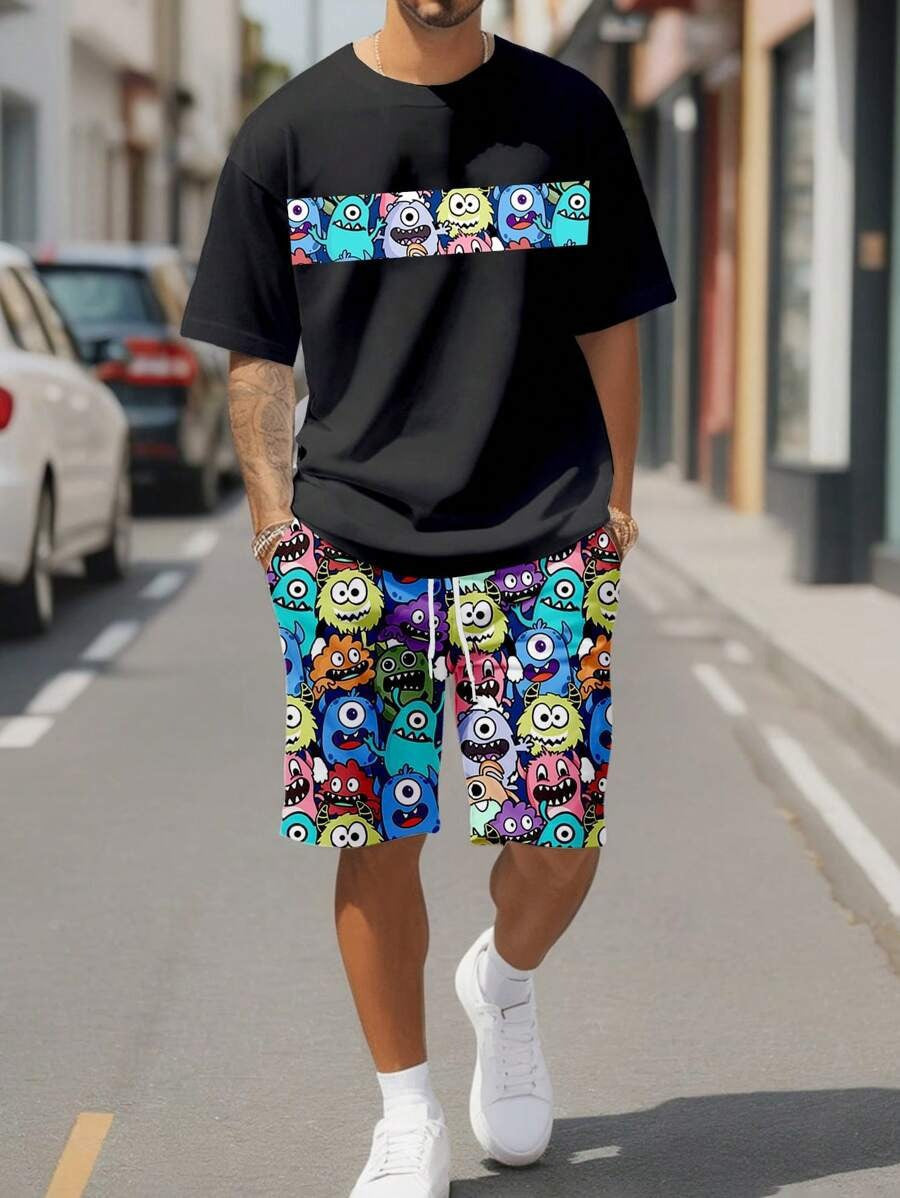 Loose and casual hip-hop suit Colouronova