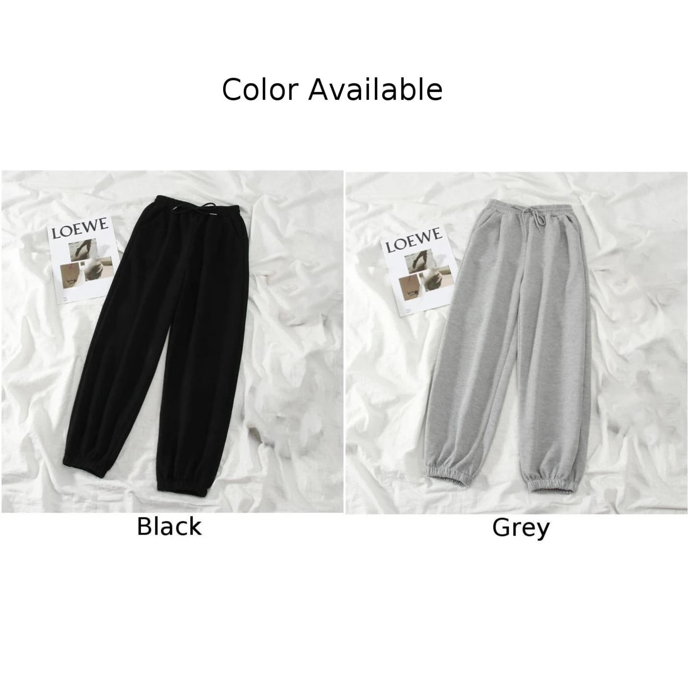 Women Sweatpants Baggy Fashion Oversize Sports Fitness Pants Ladies Joggers Streetwear Trousers Loose - Colouronova