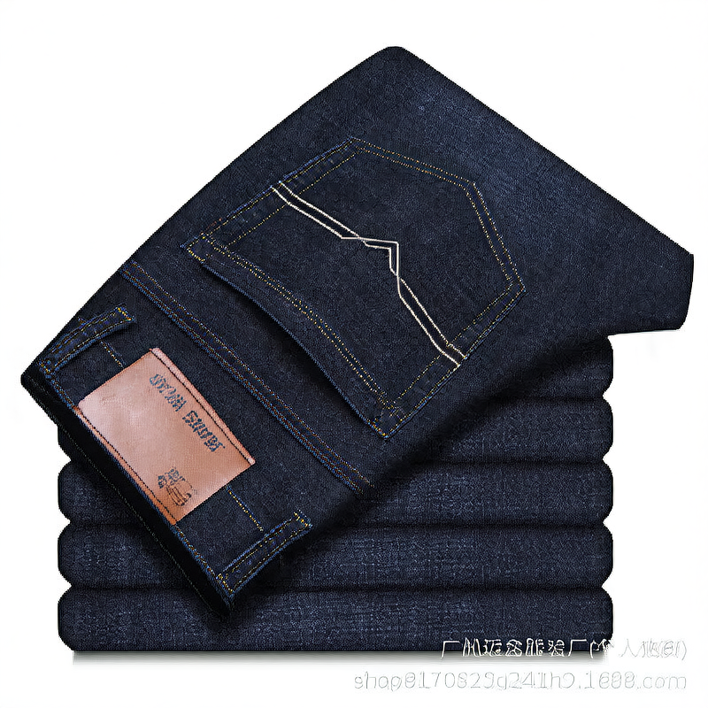 Men's Loose Straight Jeans Colouronova