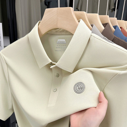 Men's Casual Short Sleeve Polo Shirt Colouronova
