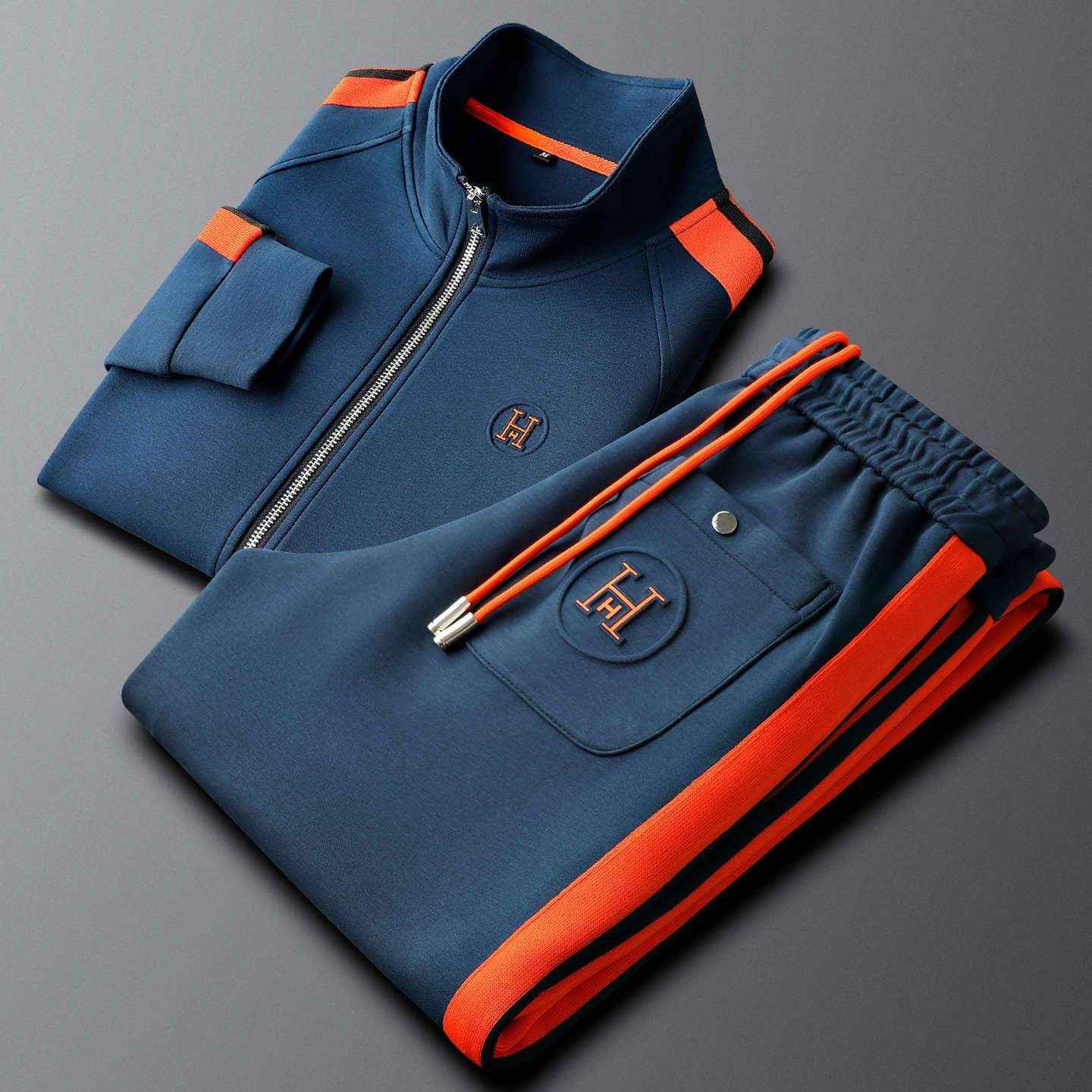 Mens Casual Sports Suit Set