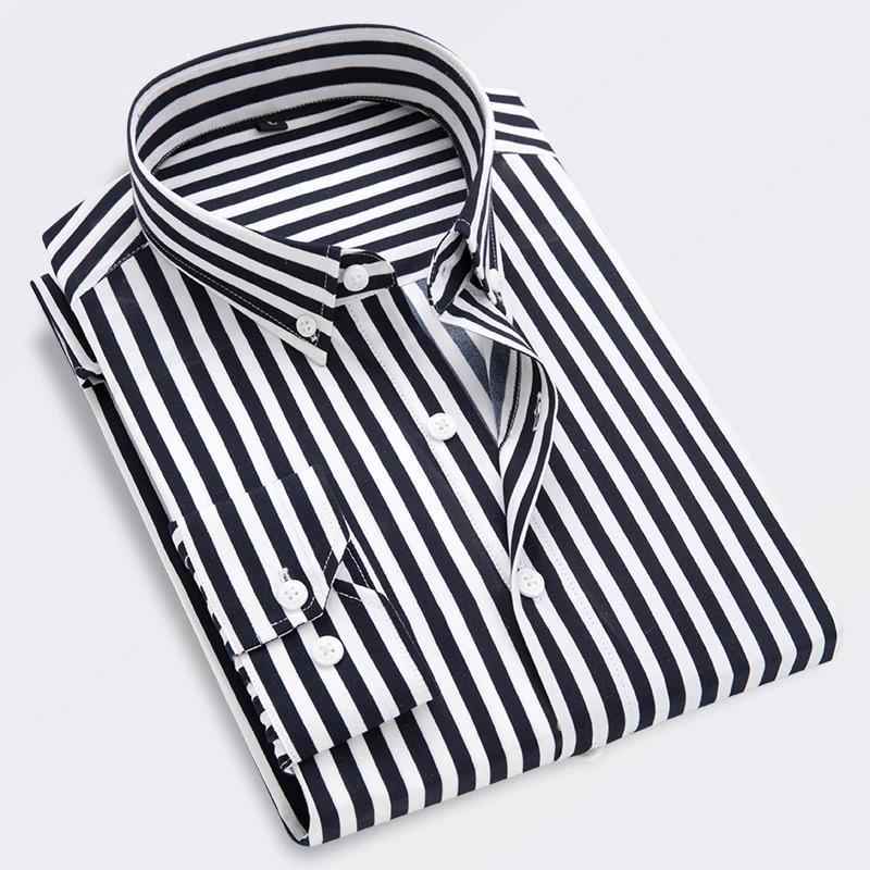 men's striped shirt