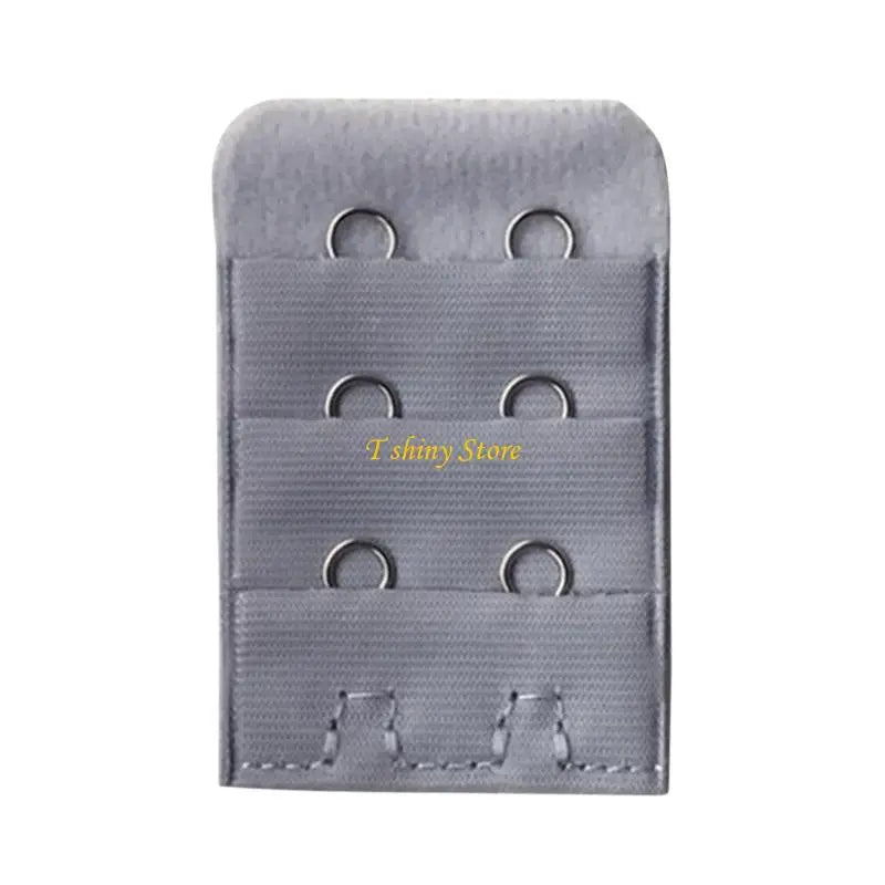 N58F Women Bra Strap Extender 3 Rows 2 Hooks Spacing Clasp Brassiere Sewing Tools New - Colouronova