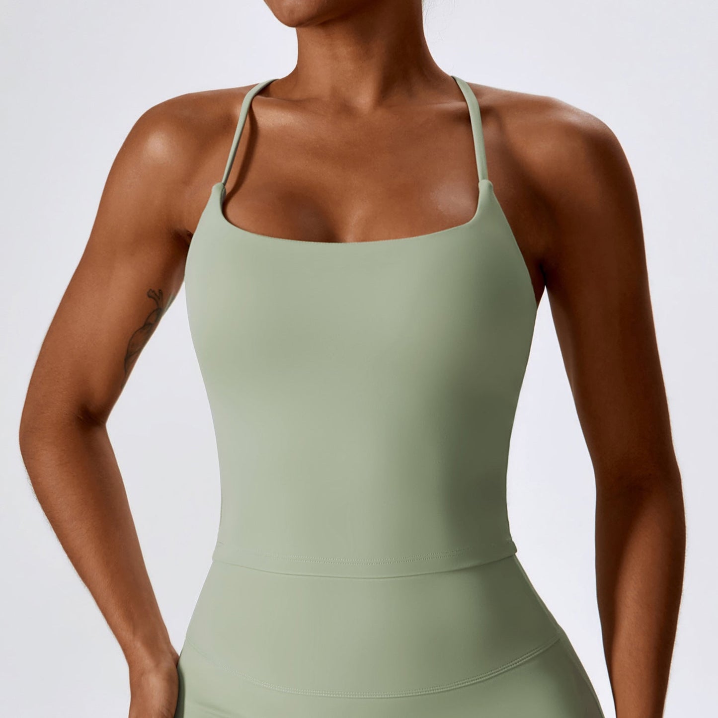 Womens Breathable Sports Yoga Vest Colouronova