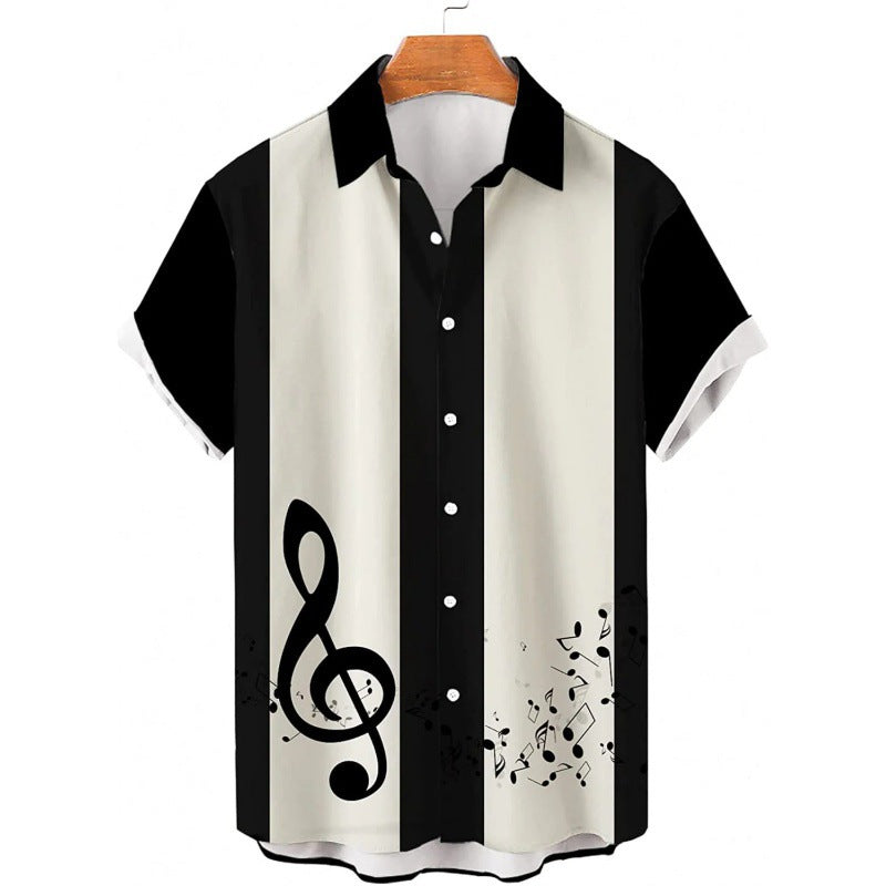 Mens Printed Shirt Colouronova