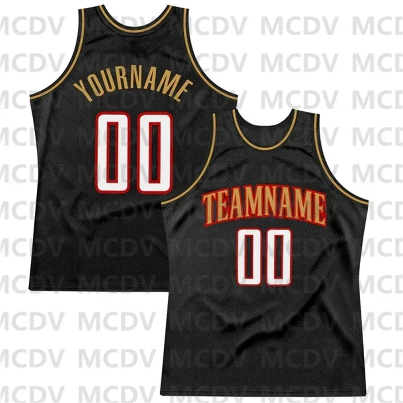 Custom Navy Maroon-Or Authentic Throwback Basketball Jersey Print Team Name Number Vest Game Practice Clothes Adult/Youth Colouronova