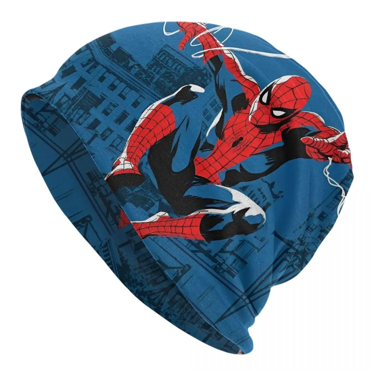 Spider-Man Spiderman Hero Skullies Beanies Hat Goth Unisex Outdoor Cap Warm Multifunction Bonnet - Colouronova