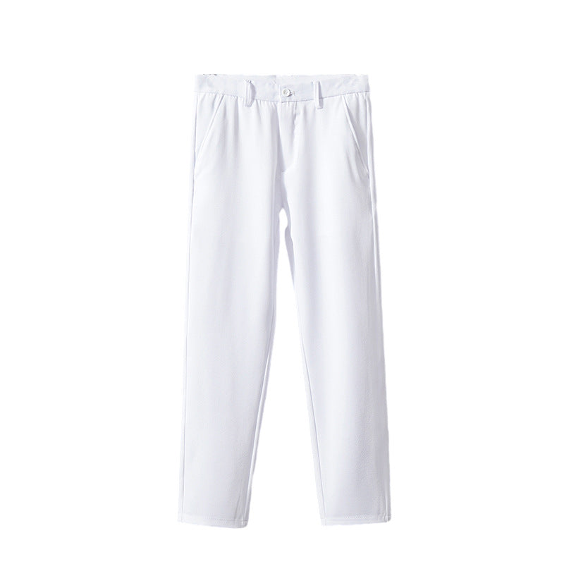 straight-leg suit pants Colouronova