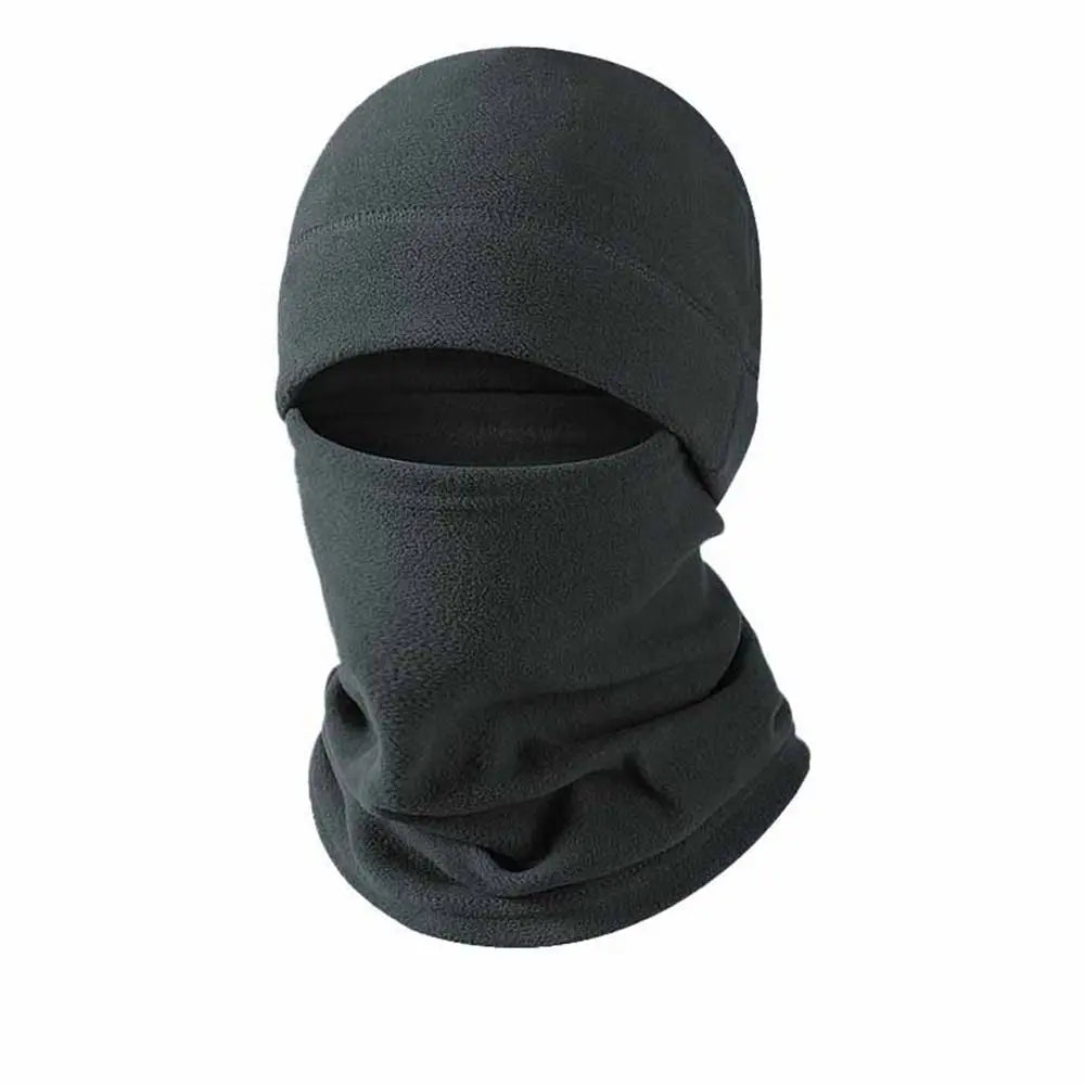 Outdoor Scarf Bonnet Hat Ski Mask Fleece Collar Hat Balaclava Pullover Cap Men Winter Cap Beanies Hat Winter Face Mask - Colouronova