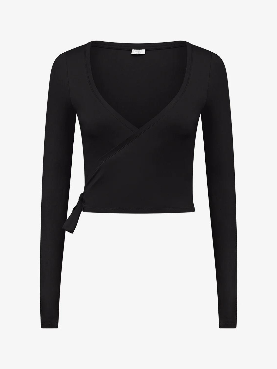 Women's Long Sleeve Strappy Yoga Top for Fitness Colouronova