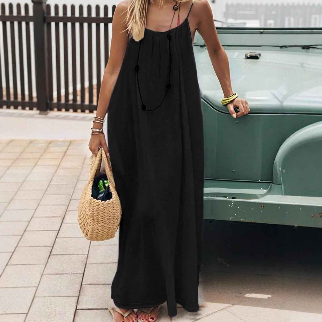 Womens Backless Loose Knit Dress