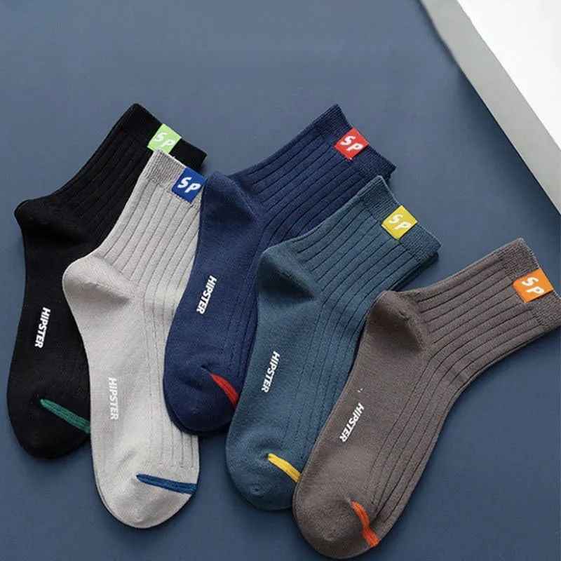 Mid-Calf Breathable Quick-Dry Socks for Men