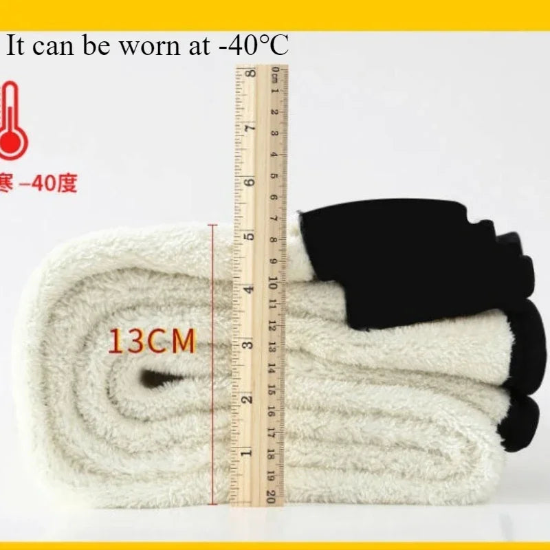 Slim Women Lamb Fleece Legging Seamless High Waist Thick Warm Thermal Pants Winter Female Gym Tights Insulated Pantalon Pants - Colouronova