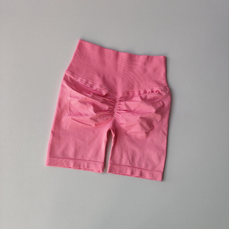 Seamless butt-lifting fitness shorts for women Colouronova