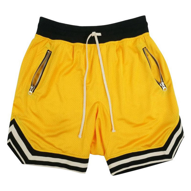 Summer Thin Mesh Sports Shorts Colouronova