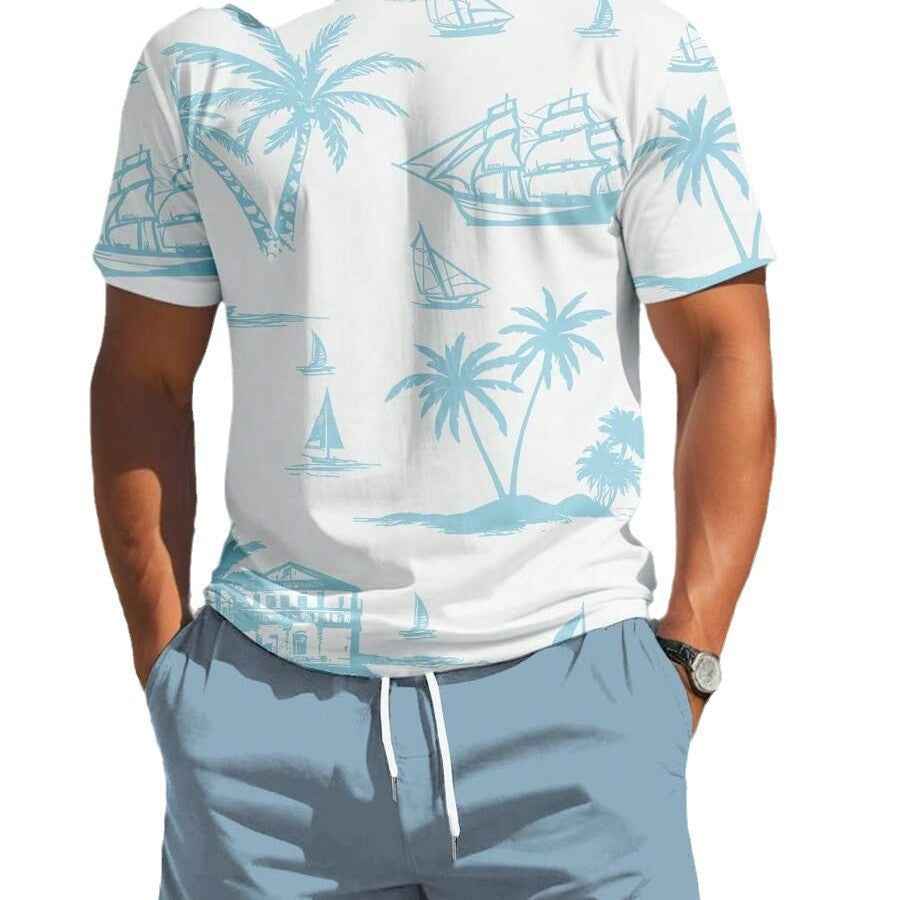 Loose and casual hip-hop suit
