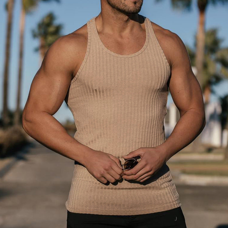 fitness sports slim-fit vest Colouronova