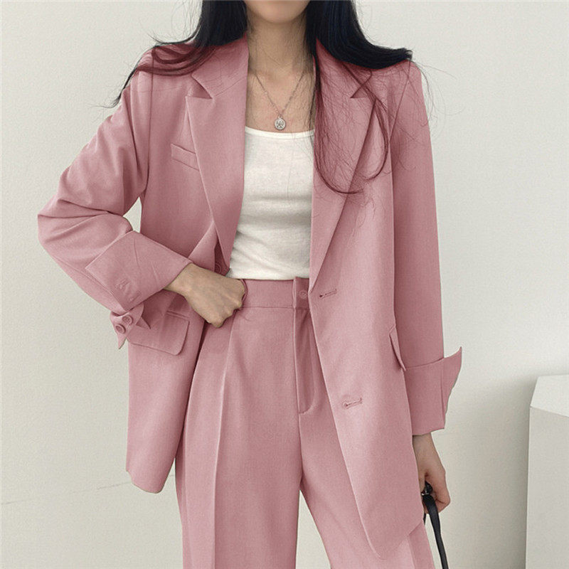 Women's Two-Piece Suit with Jacket and Pants Colouronova