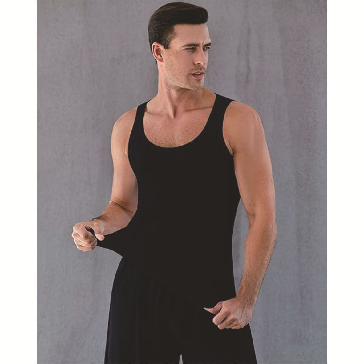 Men's Body Shaping Compression Vest Colouronova