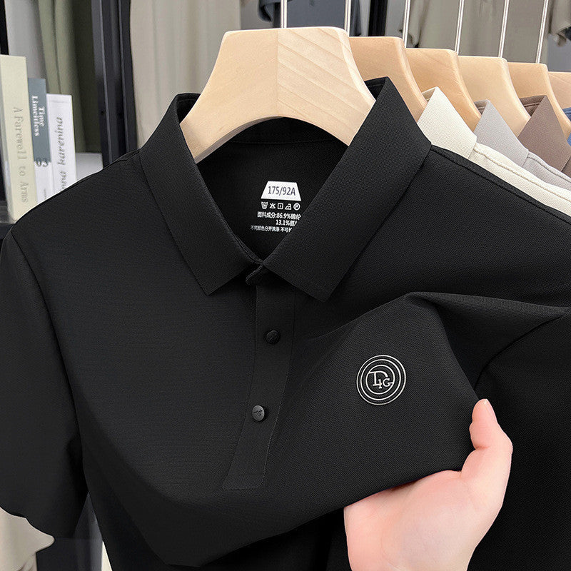 Men's Casual Short Sleeve Polo Shirt Colouronova