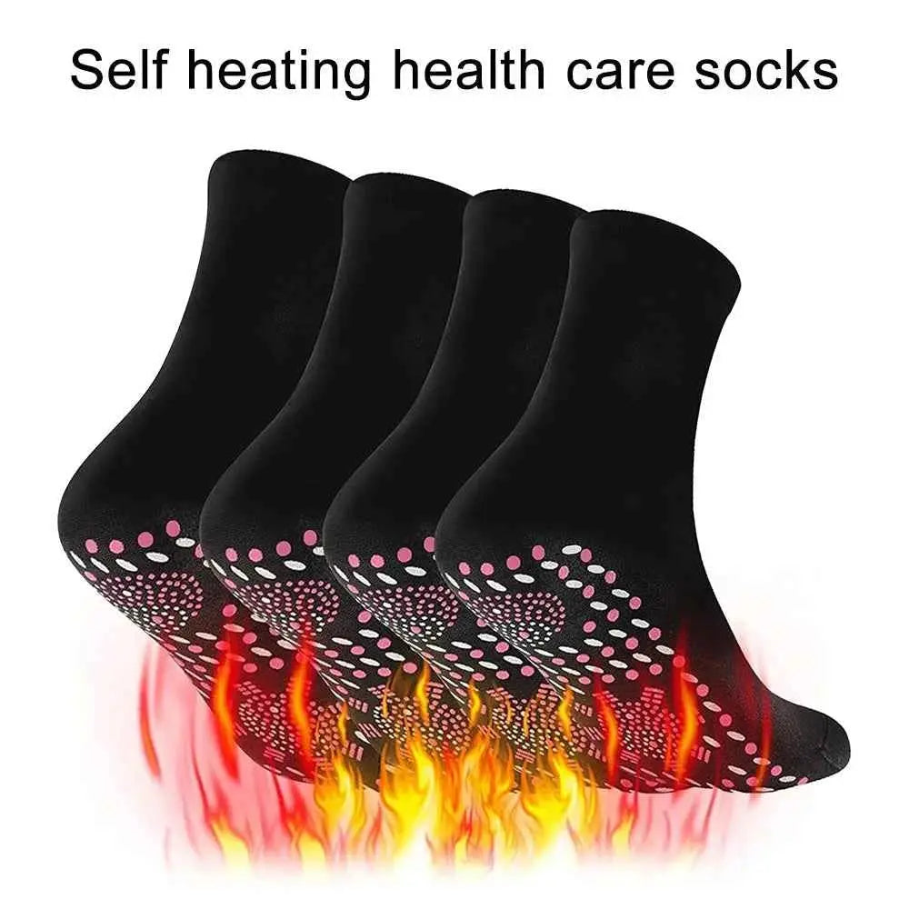 Self-heating Socks Feet Massager Men Women Magnetic Therapy for Pain Relief Heath Care Socks Elastic Winter Warm Sports Socks