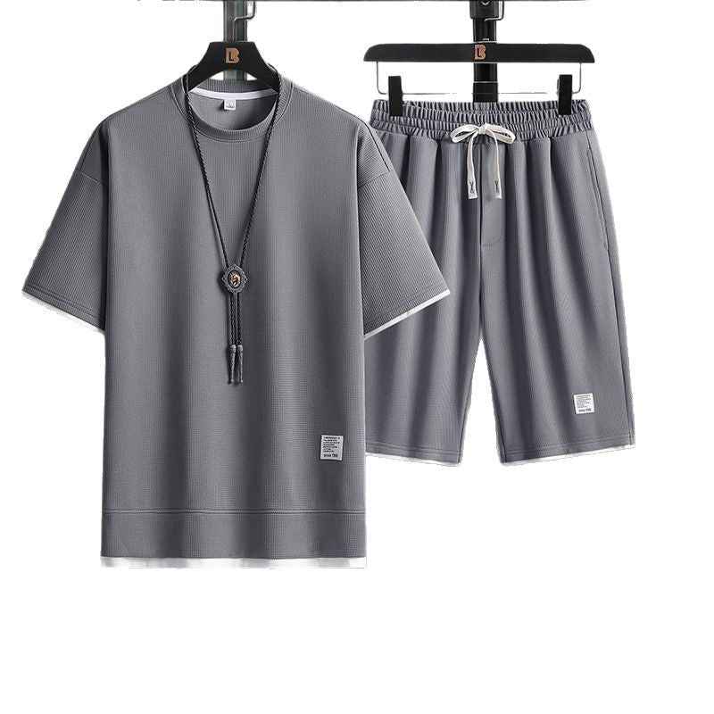Men's Short Sleeve Sportswear Set