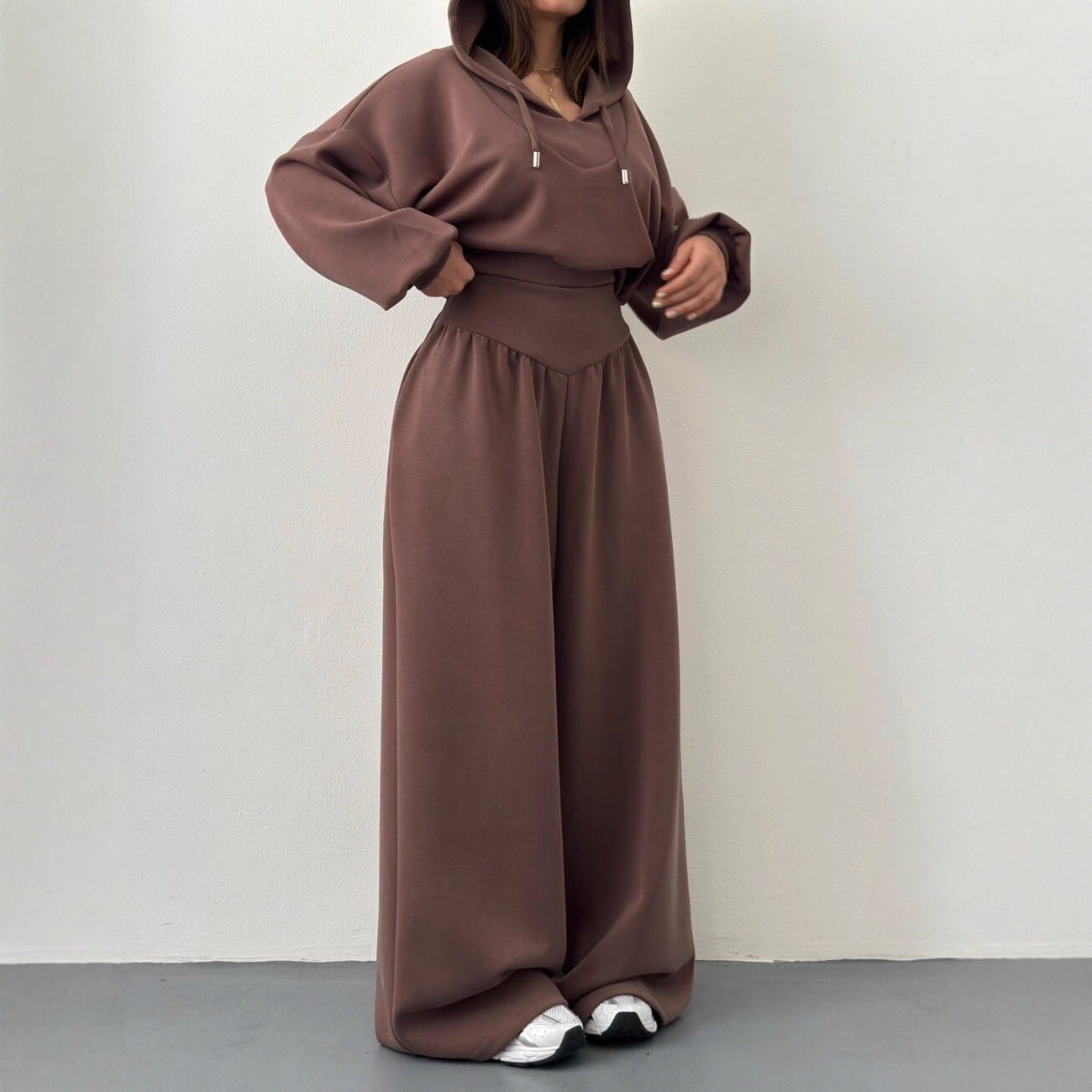 Women's Casual Hooded Tracksuit Set Colouronova