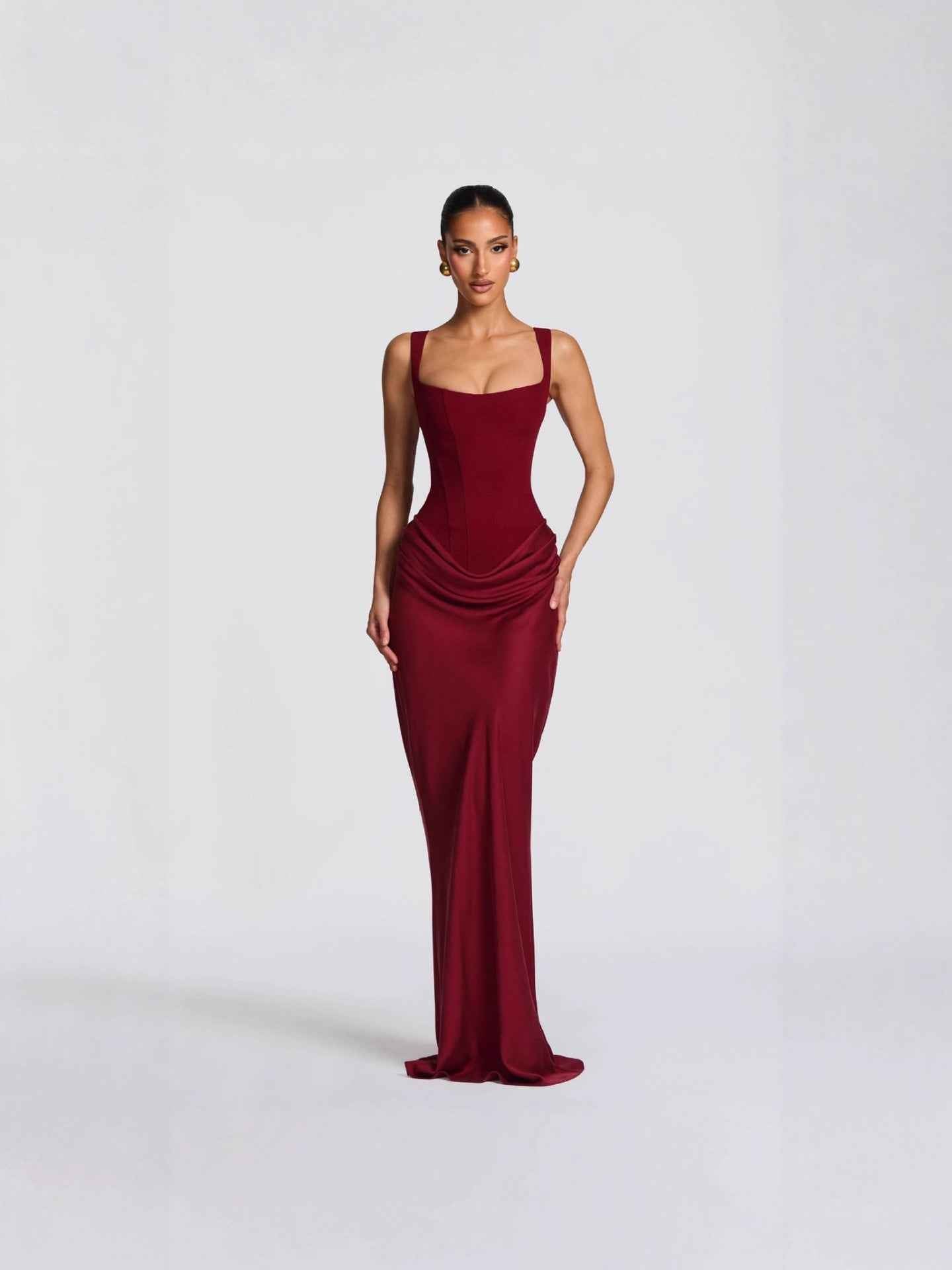 Slim Fit Spaghetti Strap Bodycon Dress