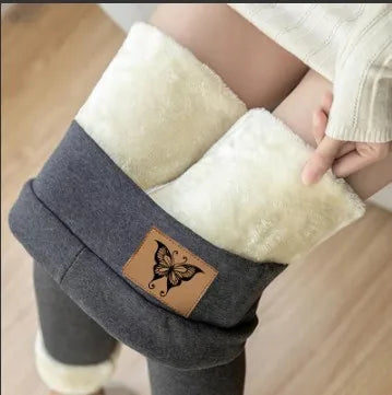 Winter Women'S Leggings Plus Size Leggings 3XL Velvet Warm Pants 2022 New High Waist Comfort Pants Keep Warm Flexible Leggings - Colouronova