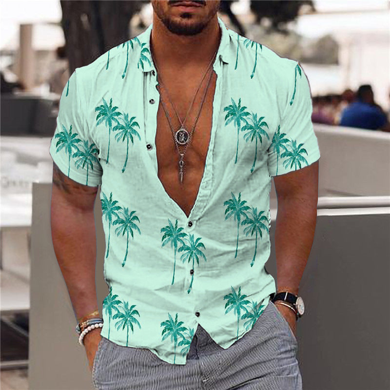 Mens Printed Shirt Colouronova