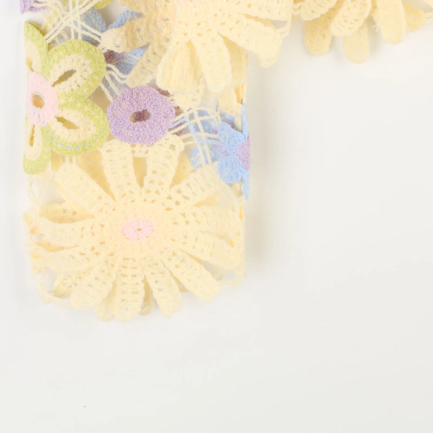 Bohemian Holiday Style Flower Knitted Pullover Long-sleeved Sweater Women's Loose Autumn And Winter New Ethnic Retro Sweater Top - Colouronova