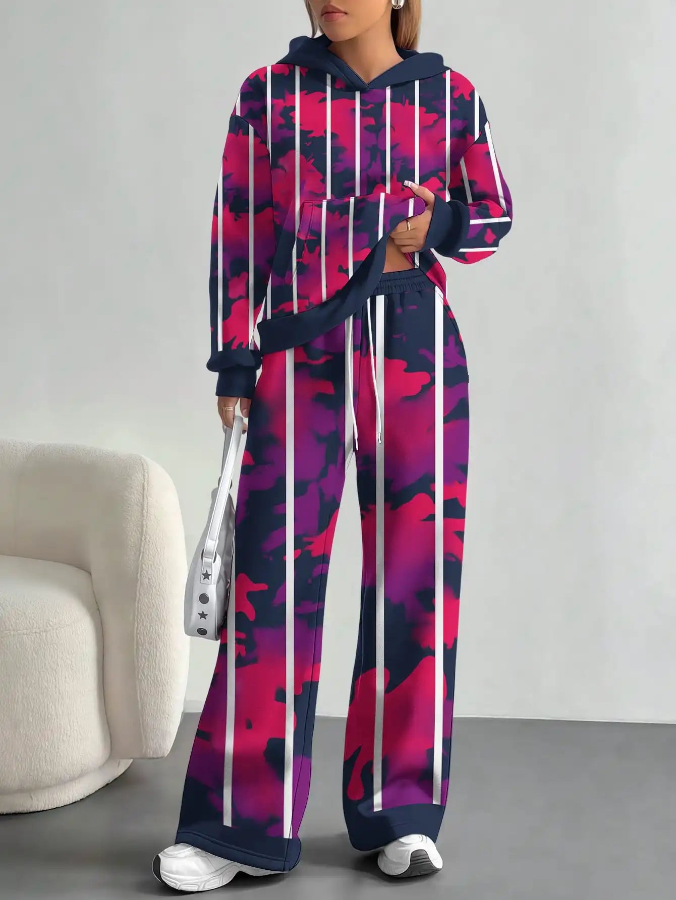 2025 new yellow green camouflage sports style foreign trade comfortable fashion leisure outdoor European and American women's su - Colouronova