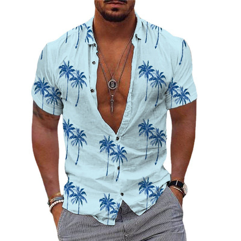 Mens Printed Shirt Colouronova
