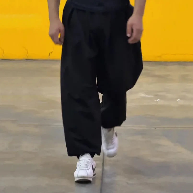 Vintage Solid Fleece Sweatpants Loose Unisex Clothing Casual Classic Gray Wide Leg Warm Trouser Thick Jogger Hip Hop Winter 2025 - Colouronova