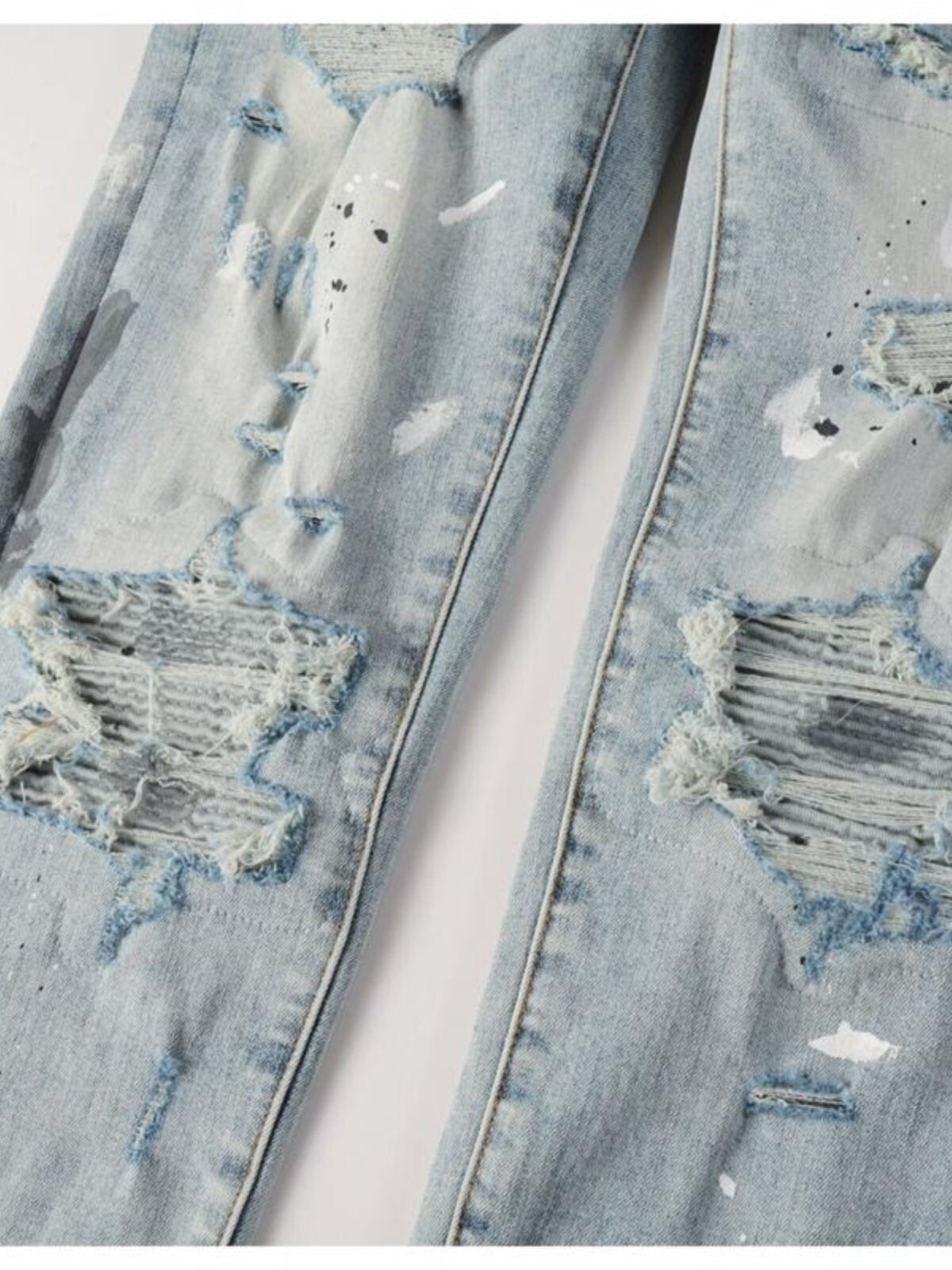 Mens Denim Trousers Colouronova
