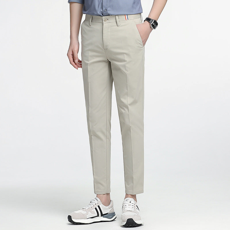 Men's Straight Leg Casual Pants Colouronova