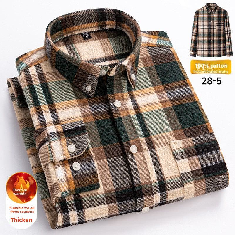 Mens Cotton Shirt Colouronova