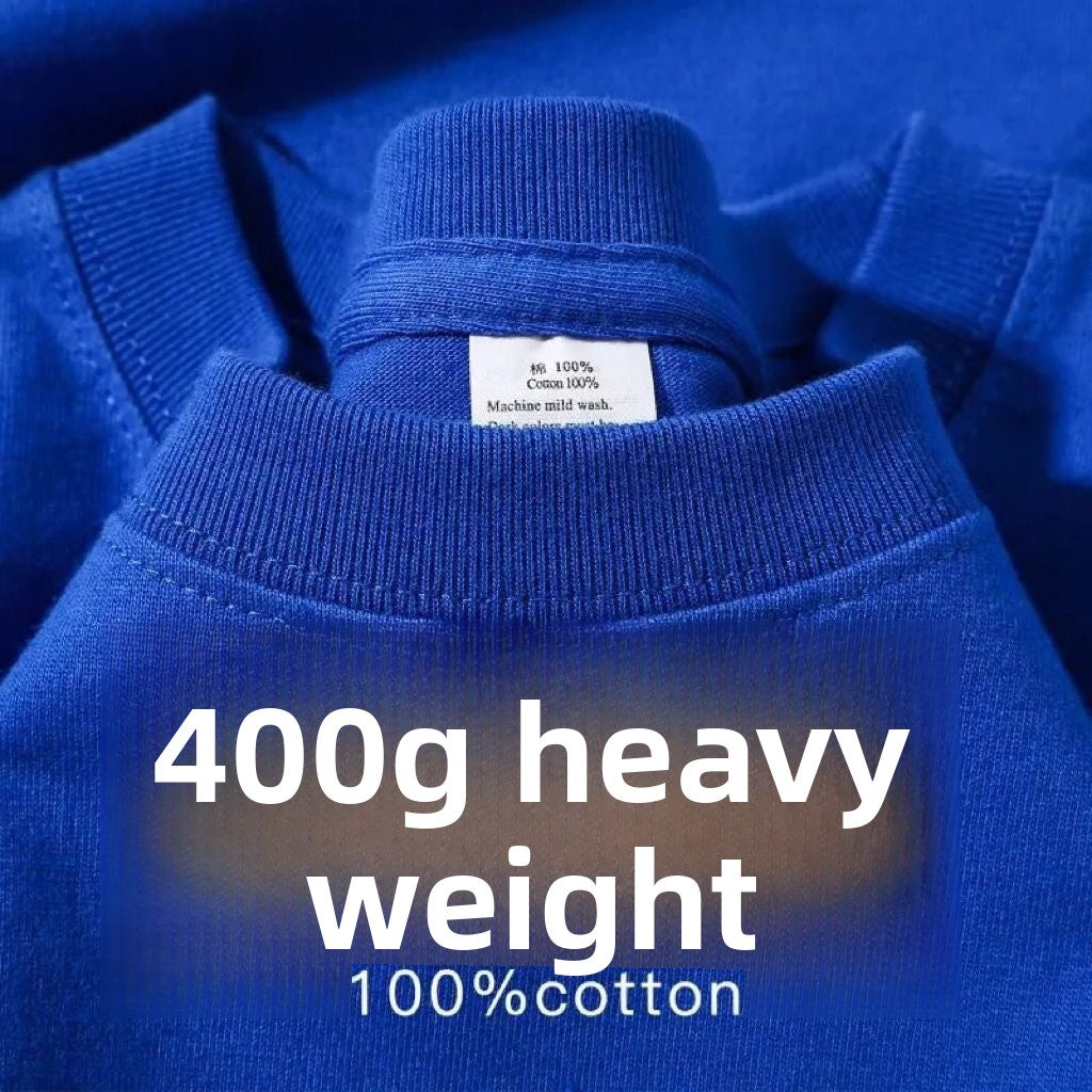 Heavyweight pure cotton T-shirt Colouronova