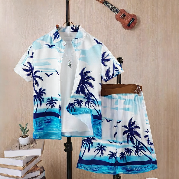 Summer short-sleeved shirt Colouronova