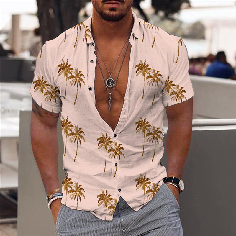 Mens Printed Shirt Colouronova