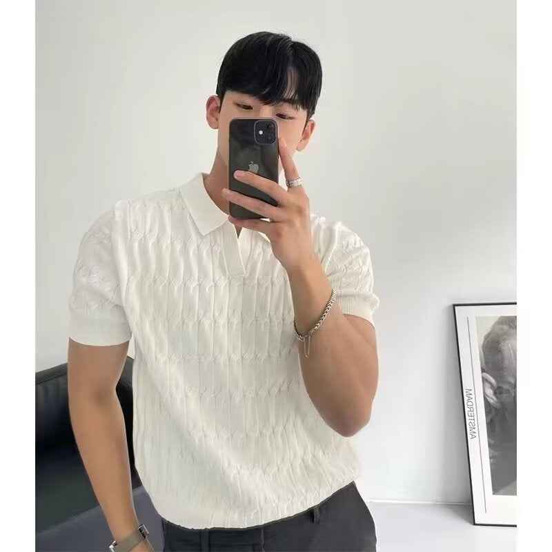 Men's Slim Fit Short Sleeve Polo Shirt